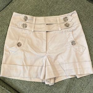 Topshop beige shorts (sz 10)